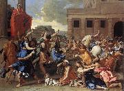 Nicolas Poussin The Rape of the Sabine Women USA oil painting artist